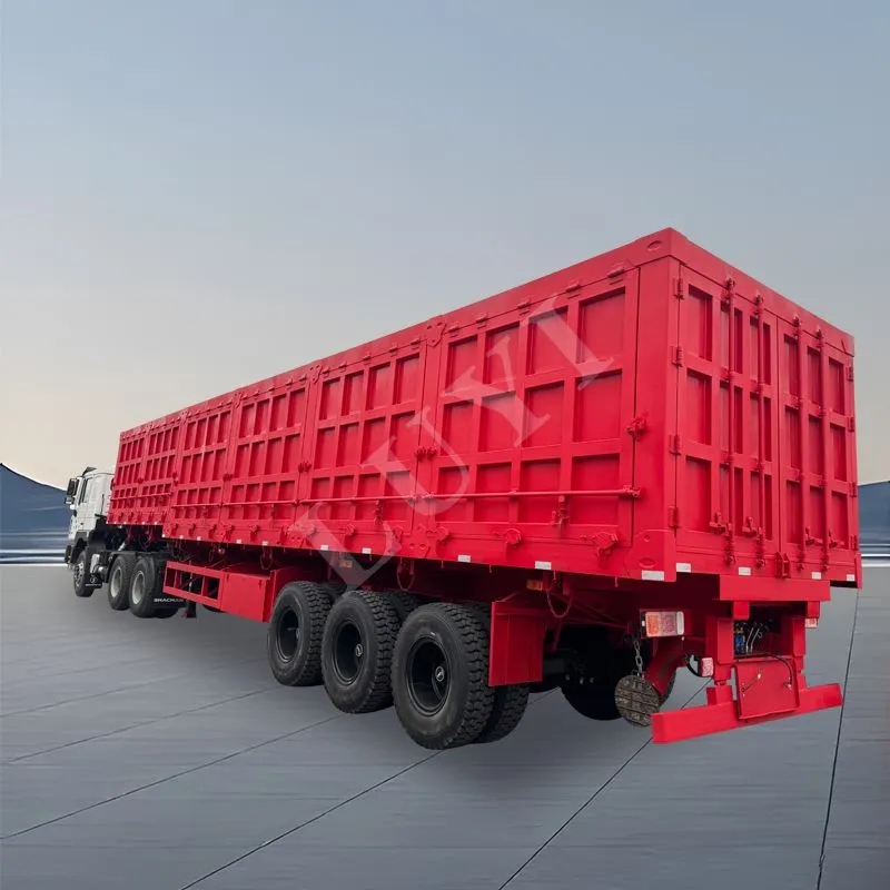 3 - echel 60-80 tunnell Dump ochr Wal lled-ôl-gerbyd