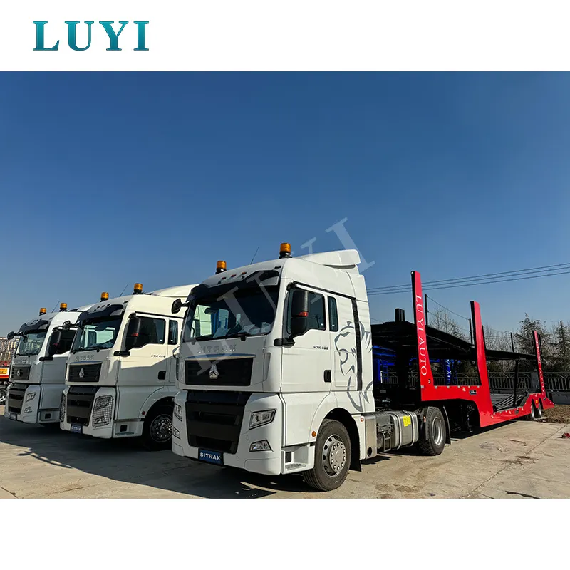 Trelar Lled-gerbyd Cludwyr Ceir 8 Uned