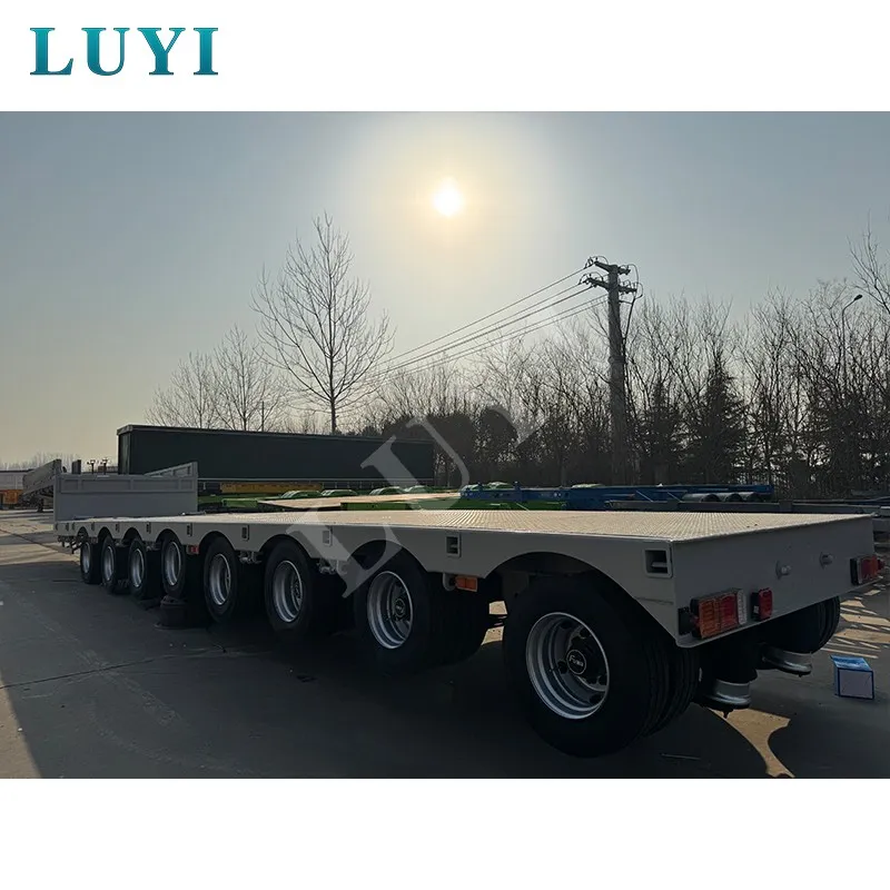 8-axle 17-meter Heavy-duty Low-bed Semi-trailer best 8-axle 17-meter Heavy-duty Low-bed Semi-trailer best