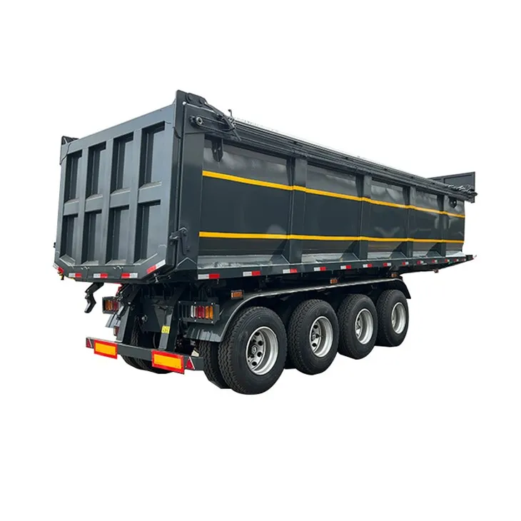 Ffatri Tsieina 4 Trelar Dump Cefn Echel|OEM & Customizable