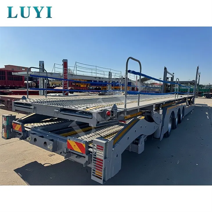 Galvanizing Process Carrying 8 Car Transport Semi Trailers suppliers
