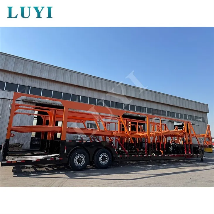 -Effeithlonrwydd uchel 2- Lled-ôl-gerbyd Space Car Transport 8-parcio