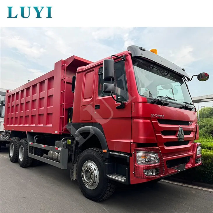 HOWO LHD RHD 6x Wedi'i Ddefnyddio a Newydd4 20-CBM Customizable 370HP 380HP Tipper Truck