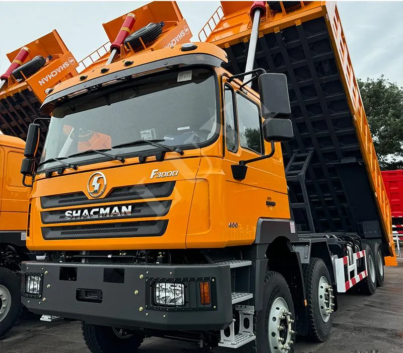 SHACMAN   F3000 8x4 400HP Construction Heavy-Duty   Cefn   Dump   Truck