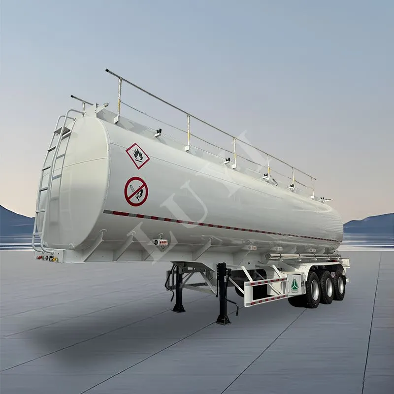 Tri - echel 45/50 Tanc olew metr ciwbig Semi - trelar