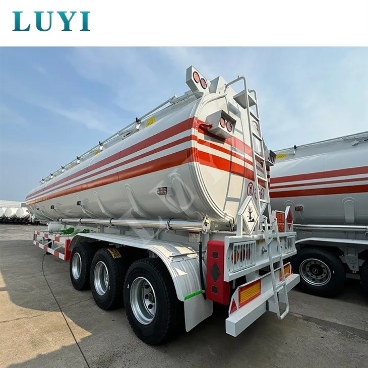 Aloi Alwminiwm 45000L Lled-trelar Tancer Olew